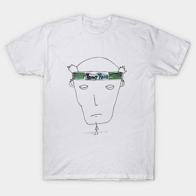 Heavy Head T-Shirt by Slohand